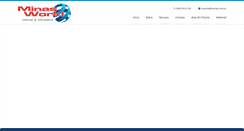 Desktop Screenshot of minasworld.com.br